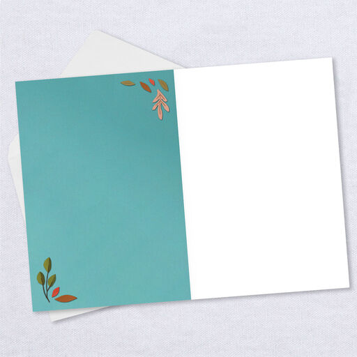 Personalized Fall Leaves Photo Card, 