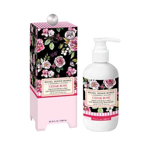 Michel Design Works Cedar Rose Hand and Body Lotion, 8 oz., 