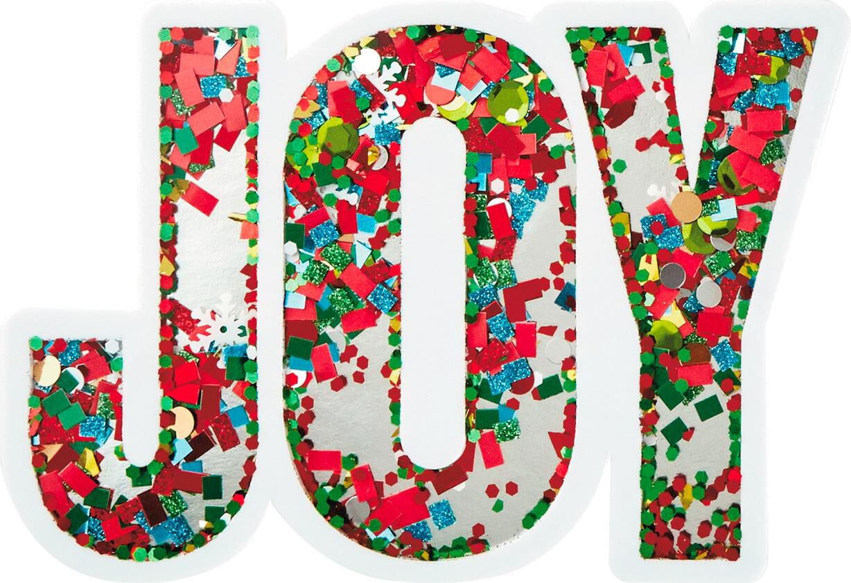 Joy Money Holder Christmas Card