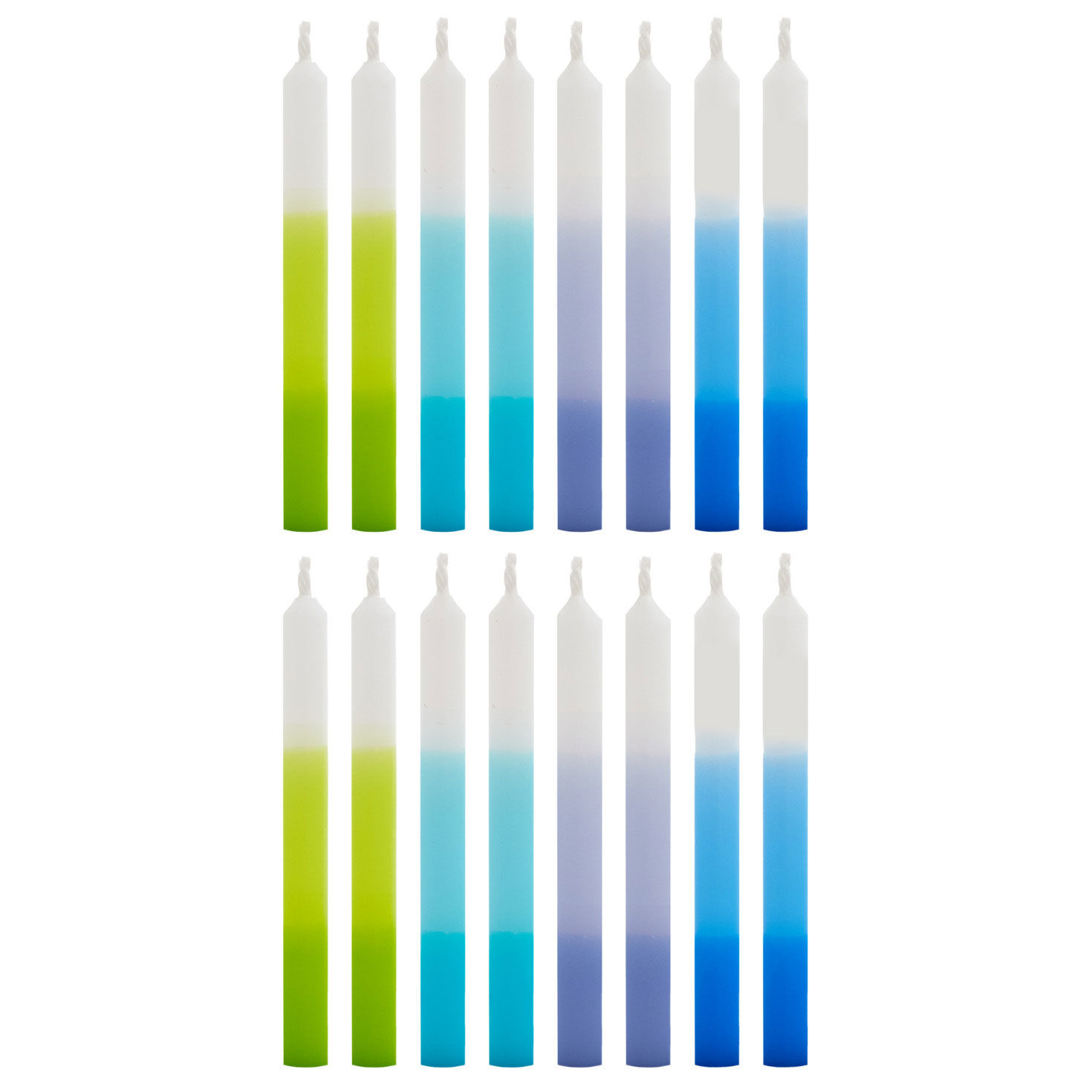 Cool Ombré Stripe Birthday Candles, Set of 16 for only USD 2.99 | Hallmark
