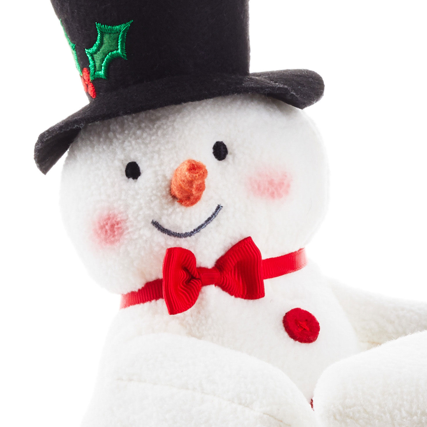 20th Anniversary Sing-Along Showman Snowman Plush With Sound, Light and Motion, , large image number 4