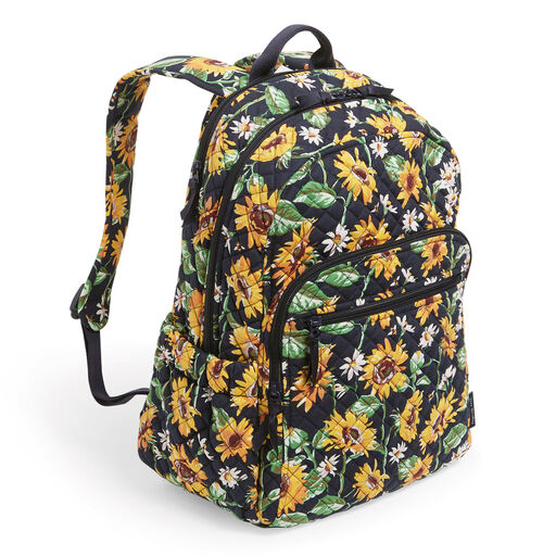 Vera Bradley Campus Backpack in Sunflowers, 