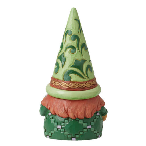 Jim Shore Leprechaun Gnome Figurine, 7.4", 