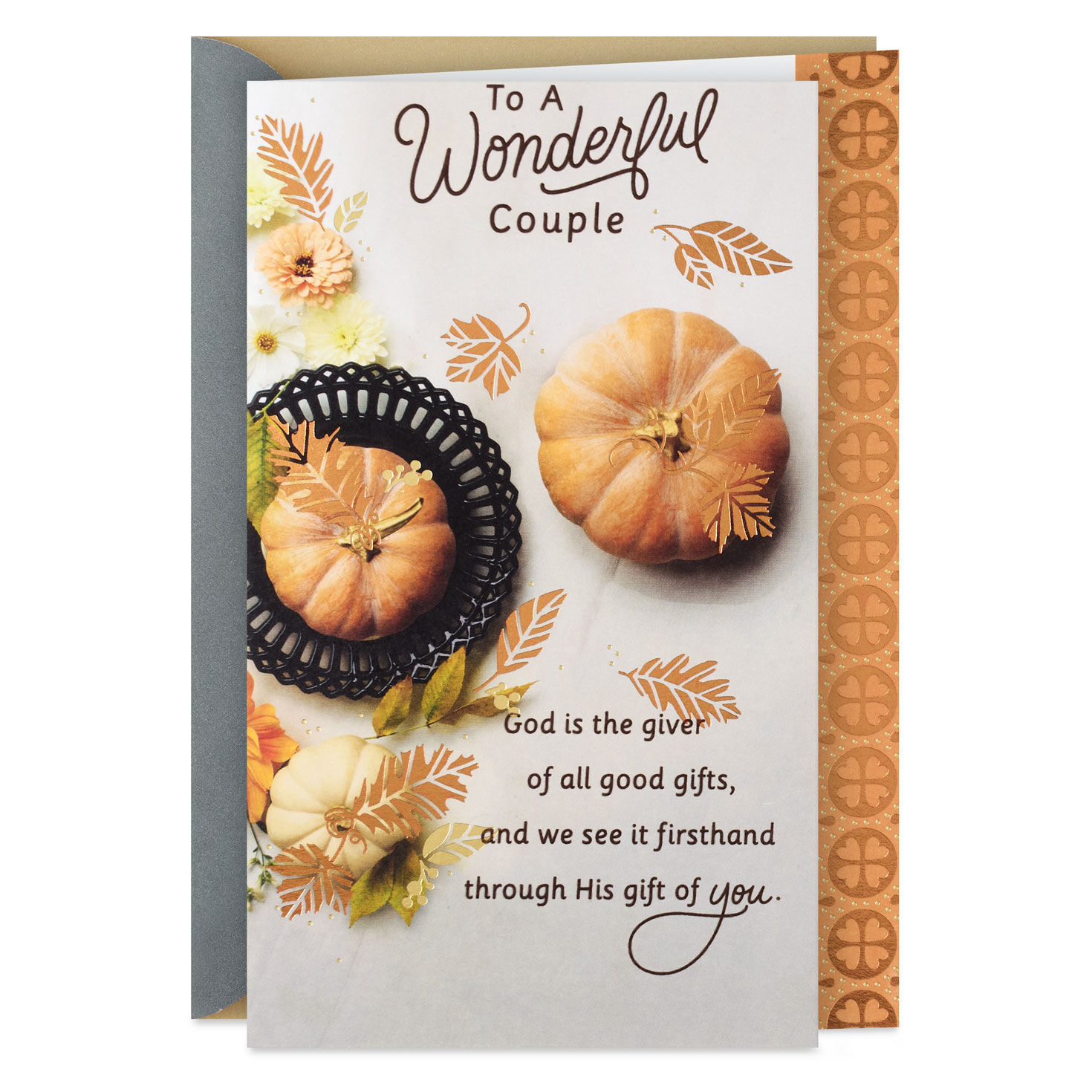 You're Both a Beautiful Blessing Religious Clergy Appreciation Card for Pastor and Spouse