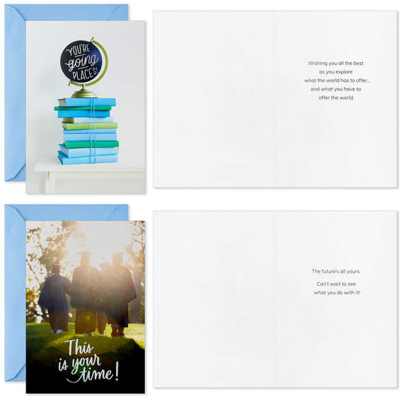 Sunlit Celebrations Graduation Cards Assortment, Pack of 16, , large image number 2
