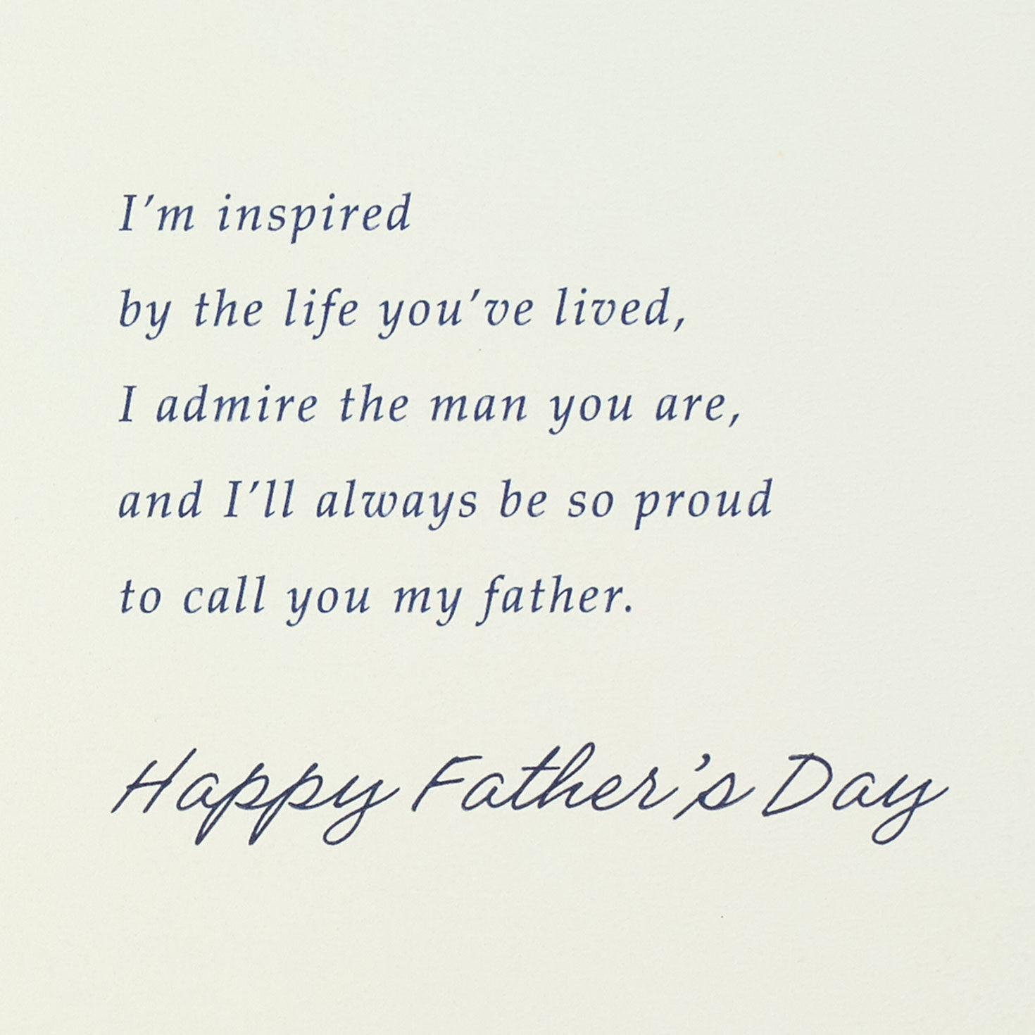 Stag Deer in Mountain Forest Dad Father's Day Card Sentiment image number 2