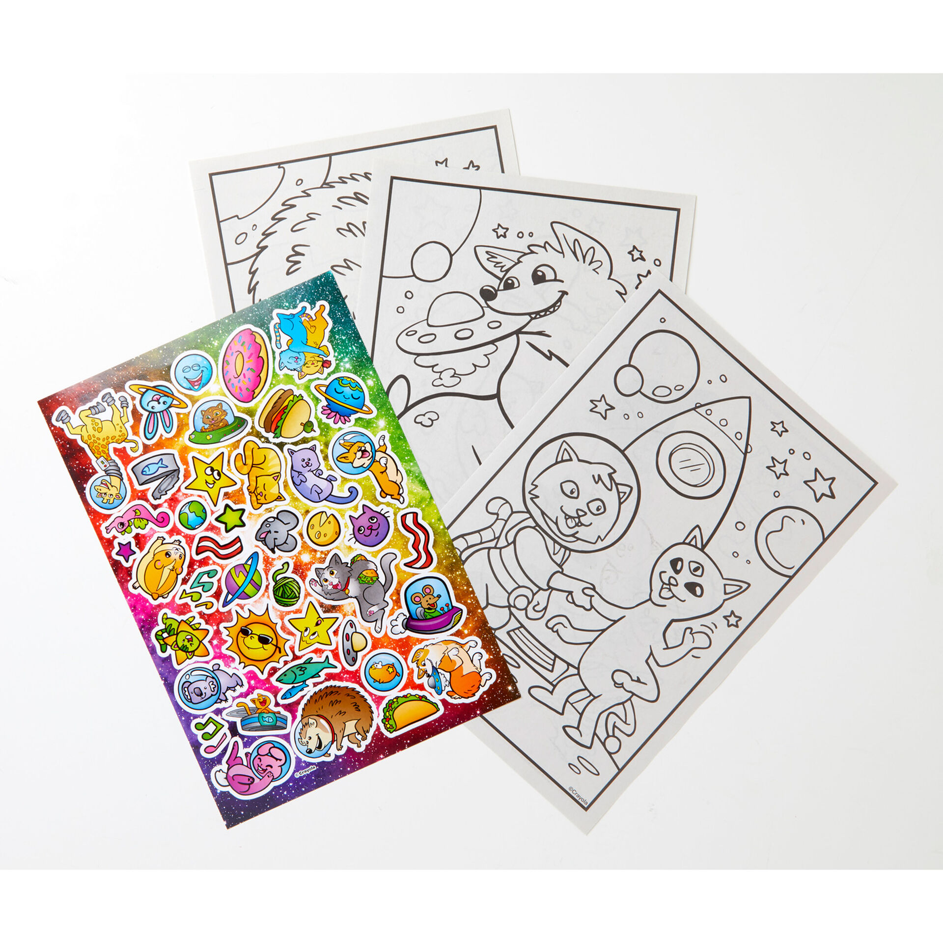 Crayola Cosmic Cats Coloring Book - Arts & Crafts - Hallmark