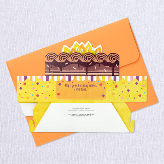 Chocolate Cake Musical 3D Pop-Up Birthday Card With Motion, , large image number 8