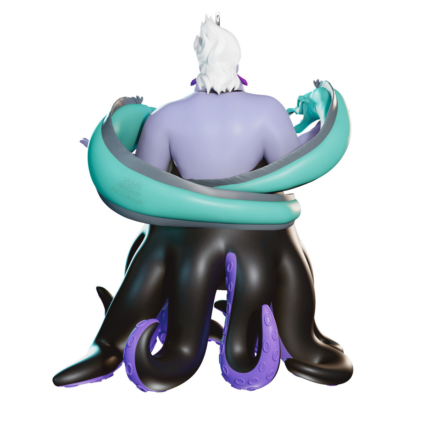 Little Mermaid Ursula With Eels Keepsake Ornament Back image number 6