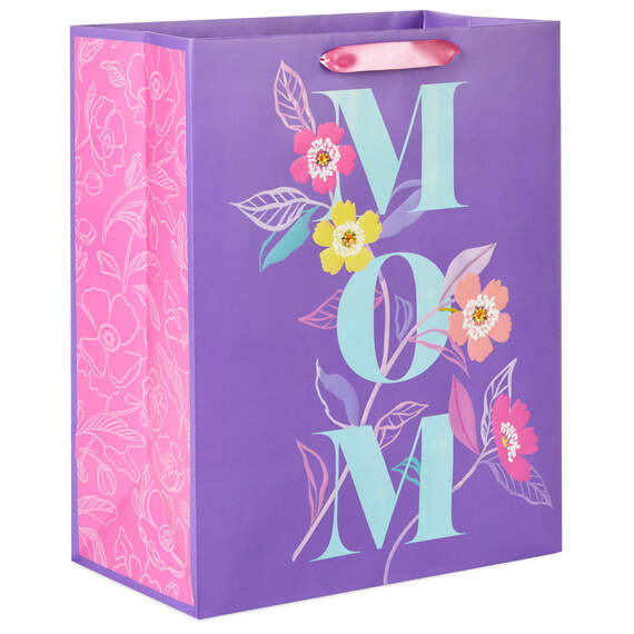 13" Mom Lettering Large Mother's Day Gift Bag