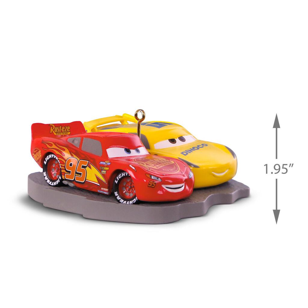 Disney Pixar Cars 3 Lightning Mcqueen And Cruz Ramirez Ornament