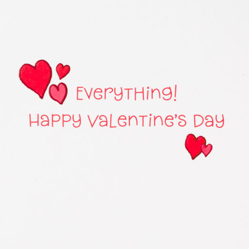 Peanuts® Love Everything About You Valentine's Day Card, 