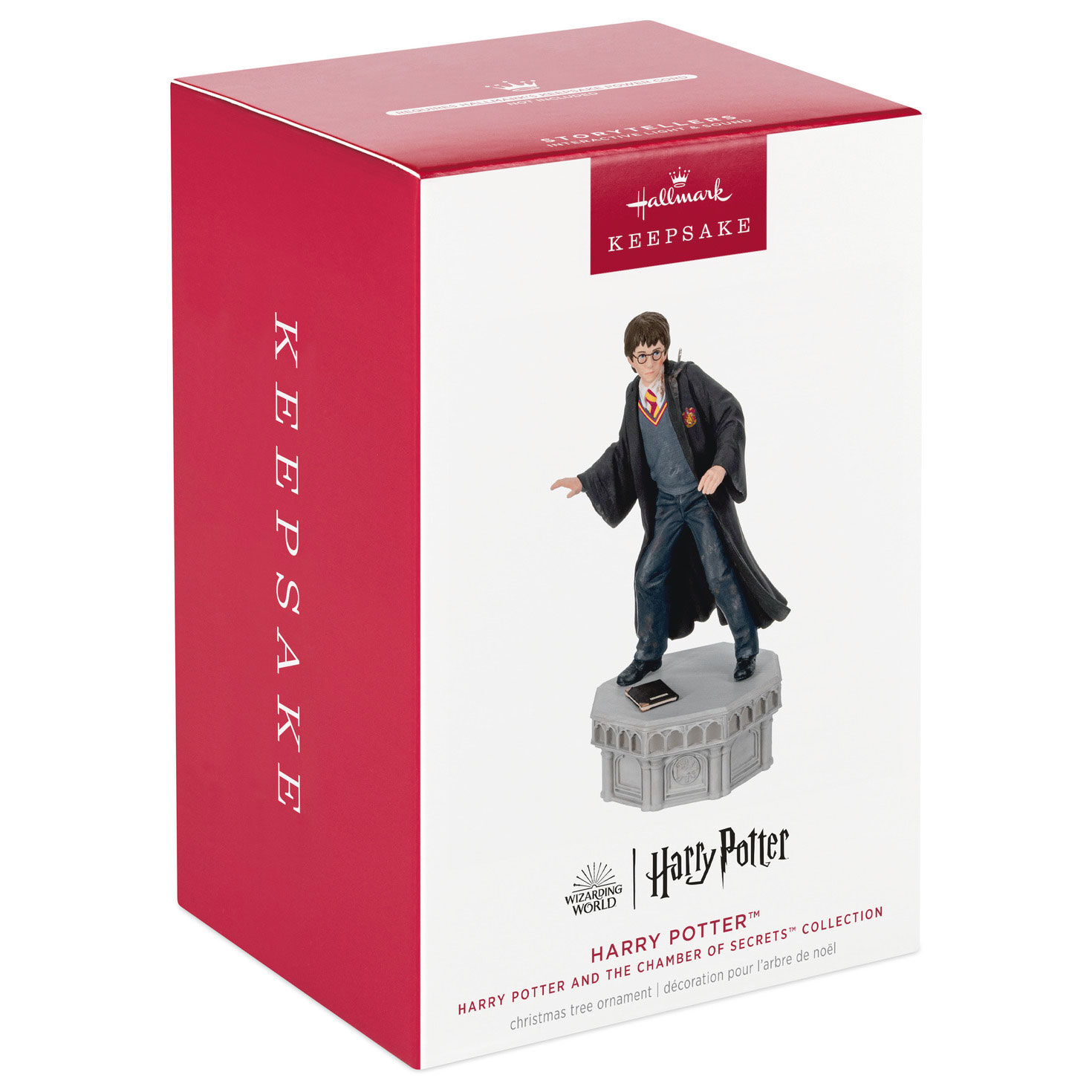 Harry Potter and the Chamber of Secrets&trade; Collection Harry Potter&trade; Ornament With Light and Sound, , large image number 8
