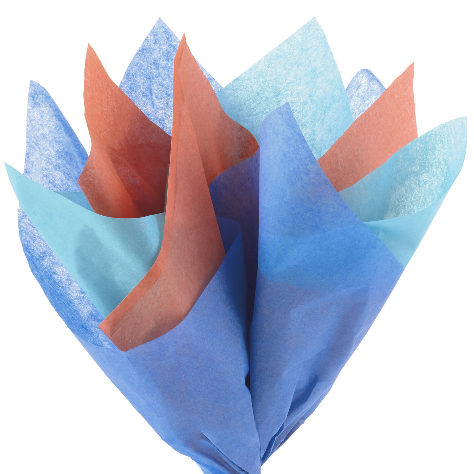 Assorted Jewel Tone Colors Bulk Tissue Paper, 120 sheets Tissue