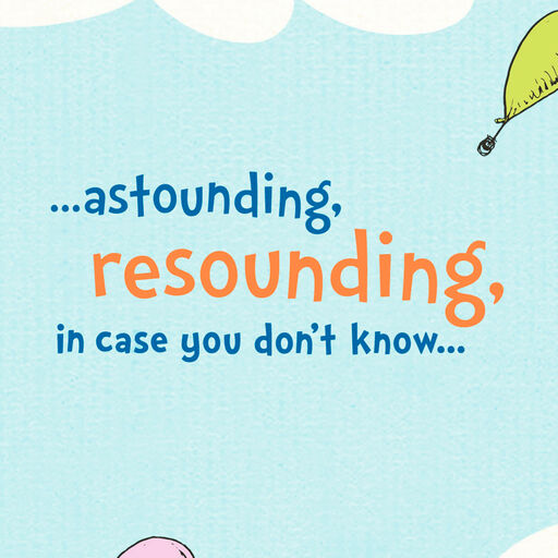 Dr. Seuss™ Elephant Parade Congratulations Card, 