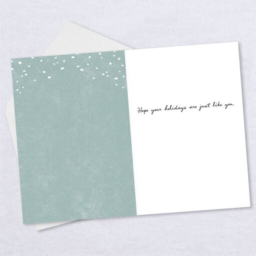 Personalized Red Truck With Trees Christmas Card, 