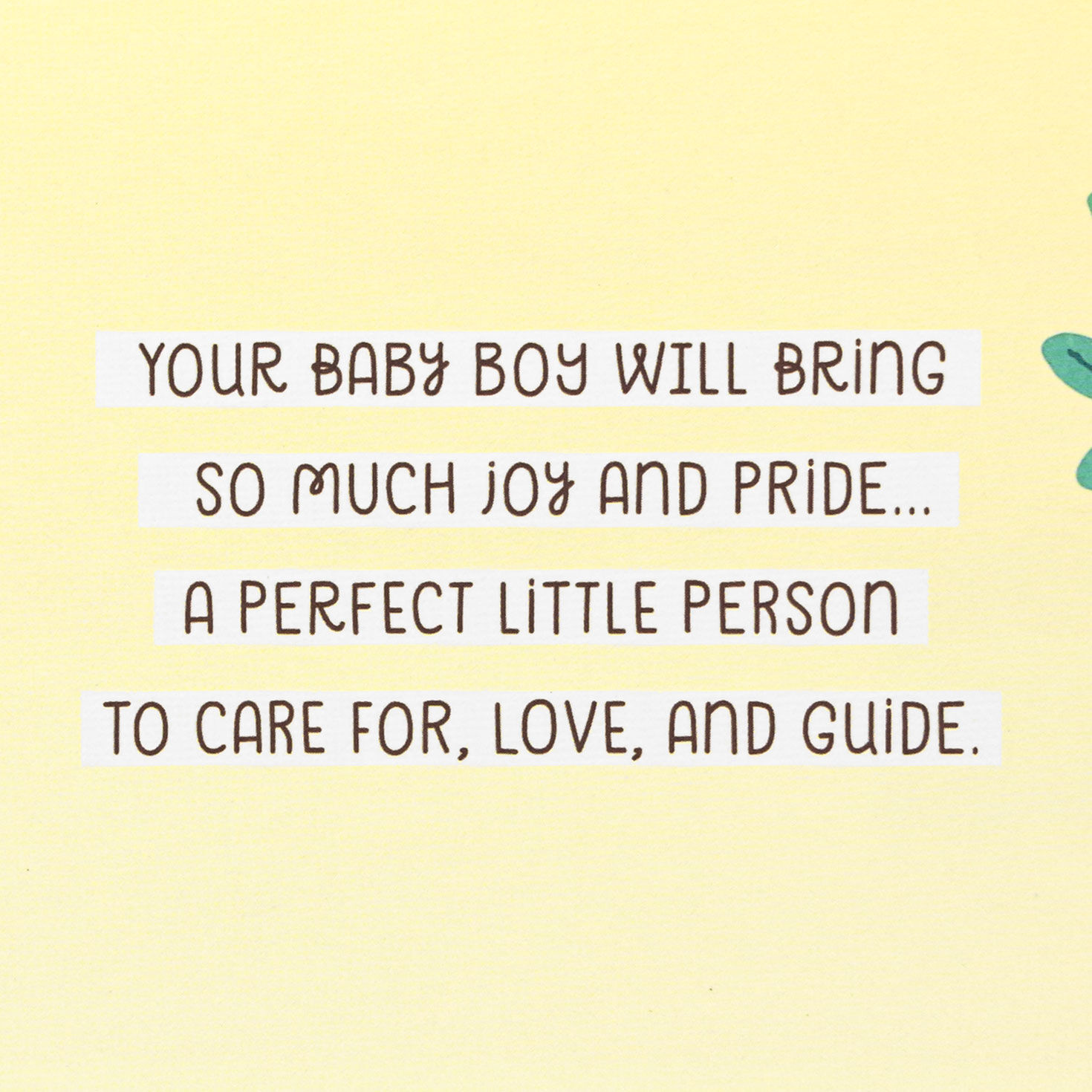 Cute Lion New Baby Boy Card  image number 2