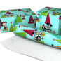 Disney Mickey and Minnie Vintage Christmas Gift Wrap Wrapped pkg image number 2