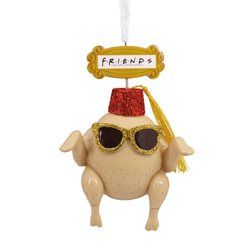 Friends Turkey in Fez and Sunglasses Hallmark Ornament, 