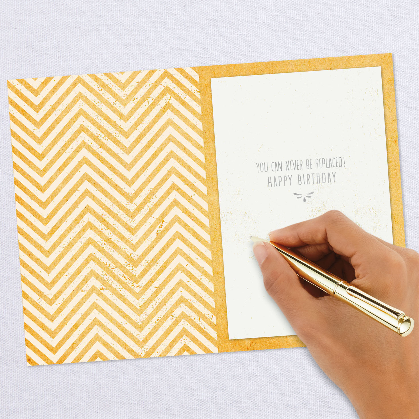 You Can't Be Replaced Funny Birthday Card for Son, , large image number 6