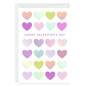 Pastel Hearts Folded Valentine's Day Photo Card, , large image number 1
