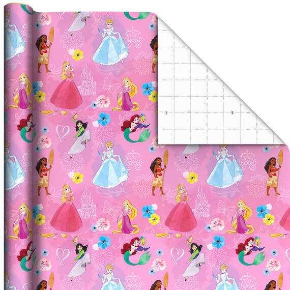 Disney Frozen and Disney Princesses Wrapping Paper Assortment, 60 sq ...