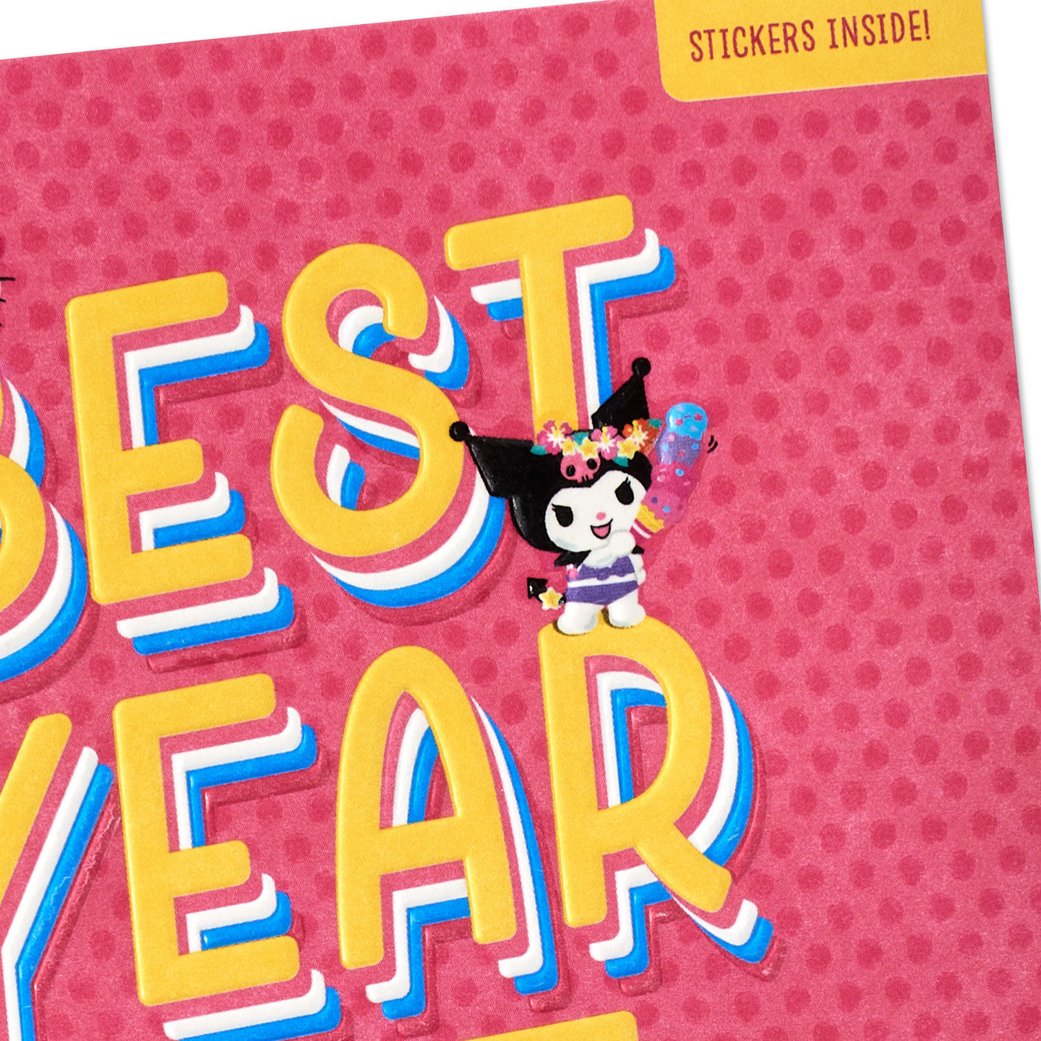 Sanrio® Hello Kitty and Friends Best Year Yet Birthday Card for Kids With Stickers for only USD 5.99 | Hallmark