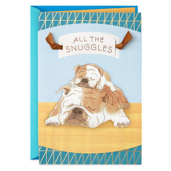 All the Snuggles First Father's Day Card for Dad, , large image number 1
