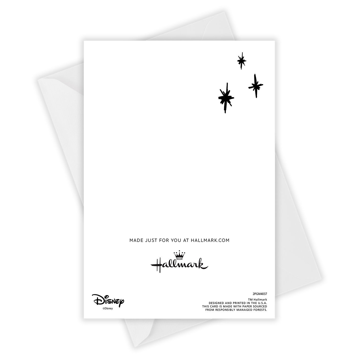 Jack Skellington Faces Personalized Birthday Card Open Card with Envelope indicating personalization image number 4