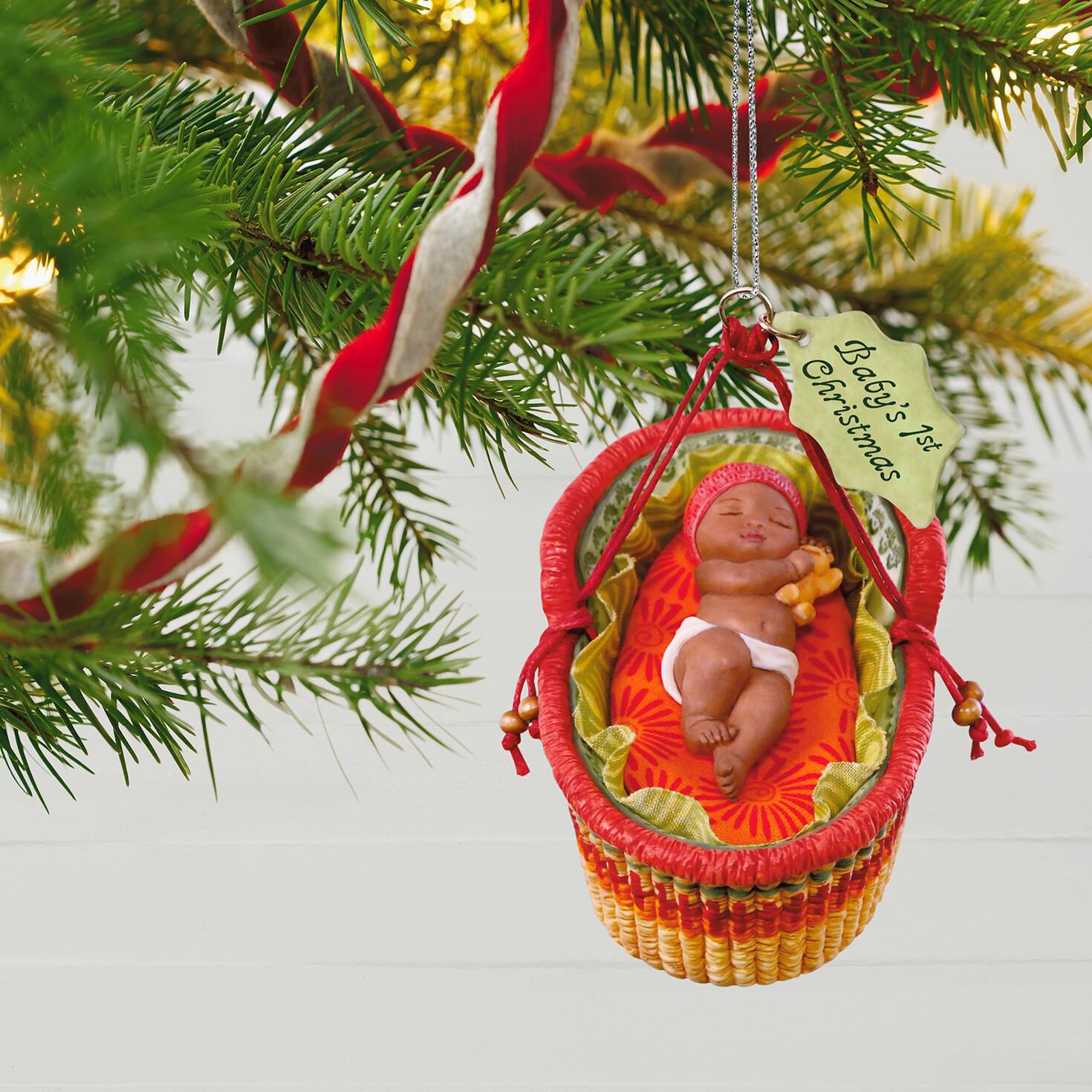 african american baby first christmas ornaments