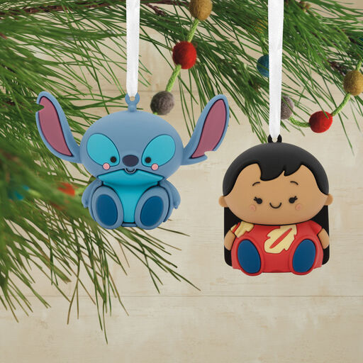 Better Together Disney Lilo & Stitch Magnetic Hallmark Ornaments, Set of 2, 