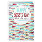 You Care About Us and Our Work Boss's Day Card From All, , large image number 1