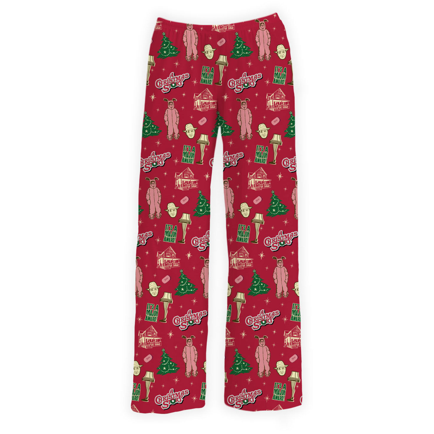 Brief Insanity A Christmas Story Red Lounge Pants