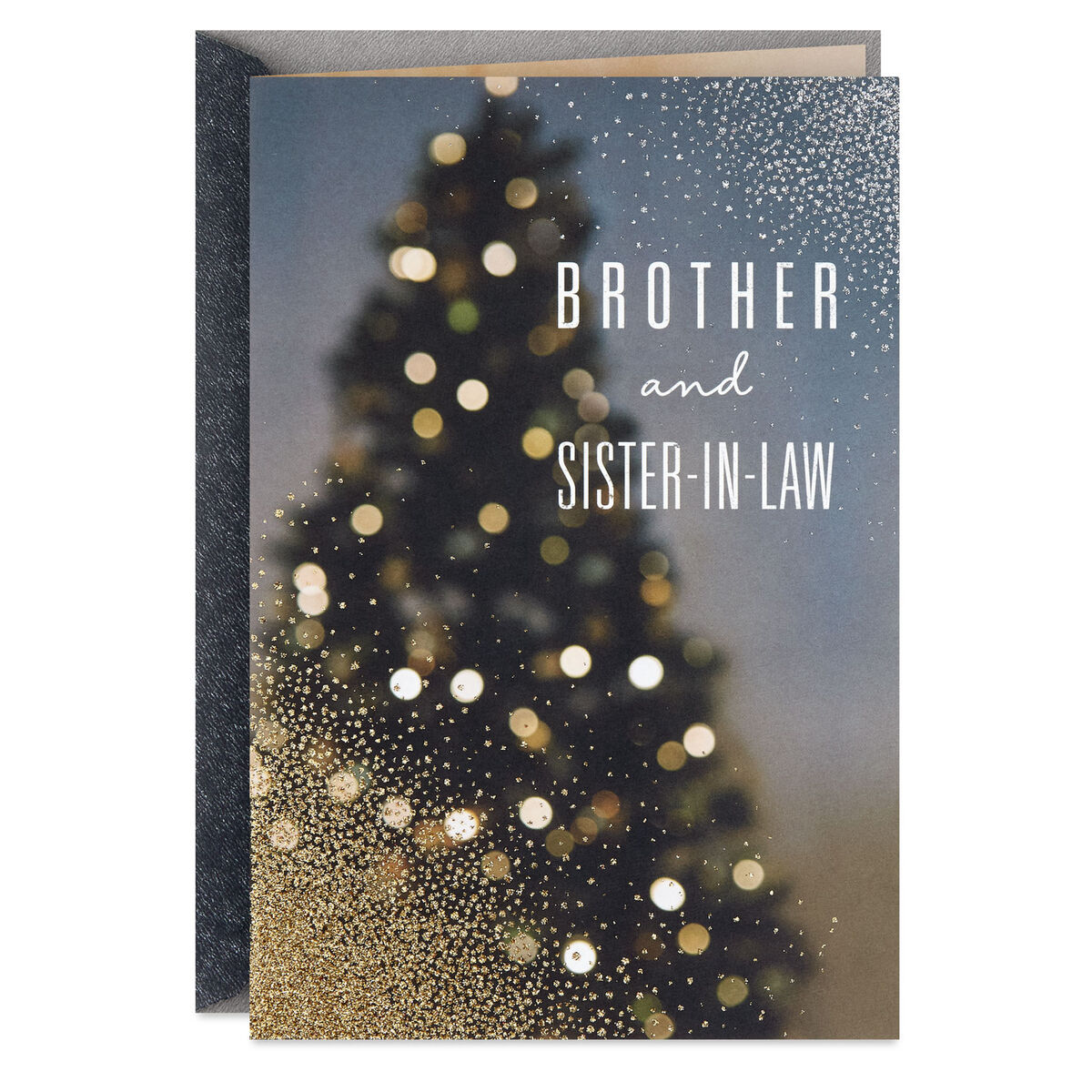 Wishes of Love Christmas Card for Brother and Sister-in-Law - Greeting