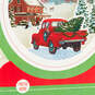 Red Truck Snow Globe Musical 3D Pop-Up Christmas Card With Motion, , large image number 5