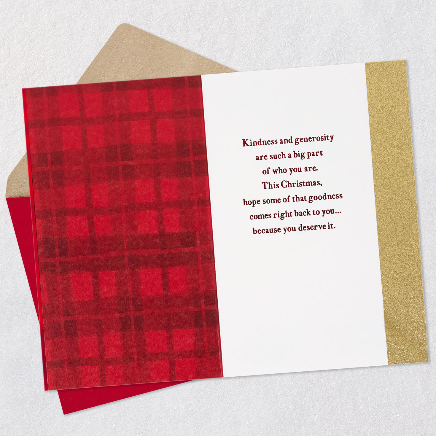 Marjolein Bastin Cardinal Birdhouse Christmas Card Open Card with Envelope image number 3