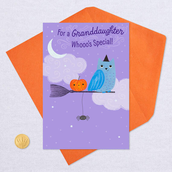 Love and Fun Halloween Card for Granddaughter, , large image number 5