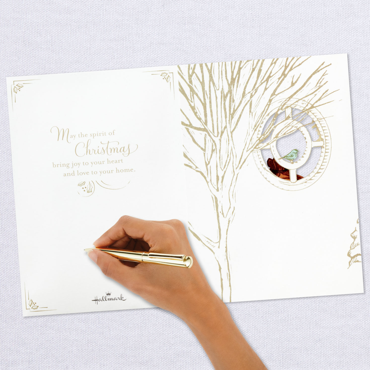 Spirit of Christmas Musical 3D Pop-Up Christmas Card With Light, , large image number 8