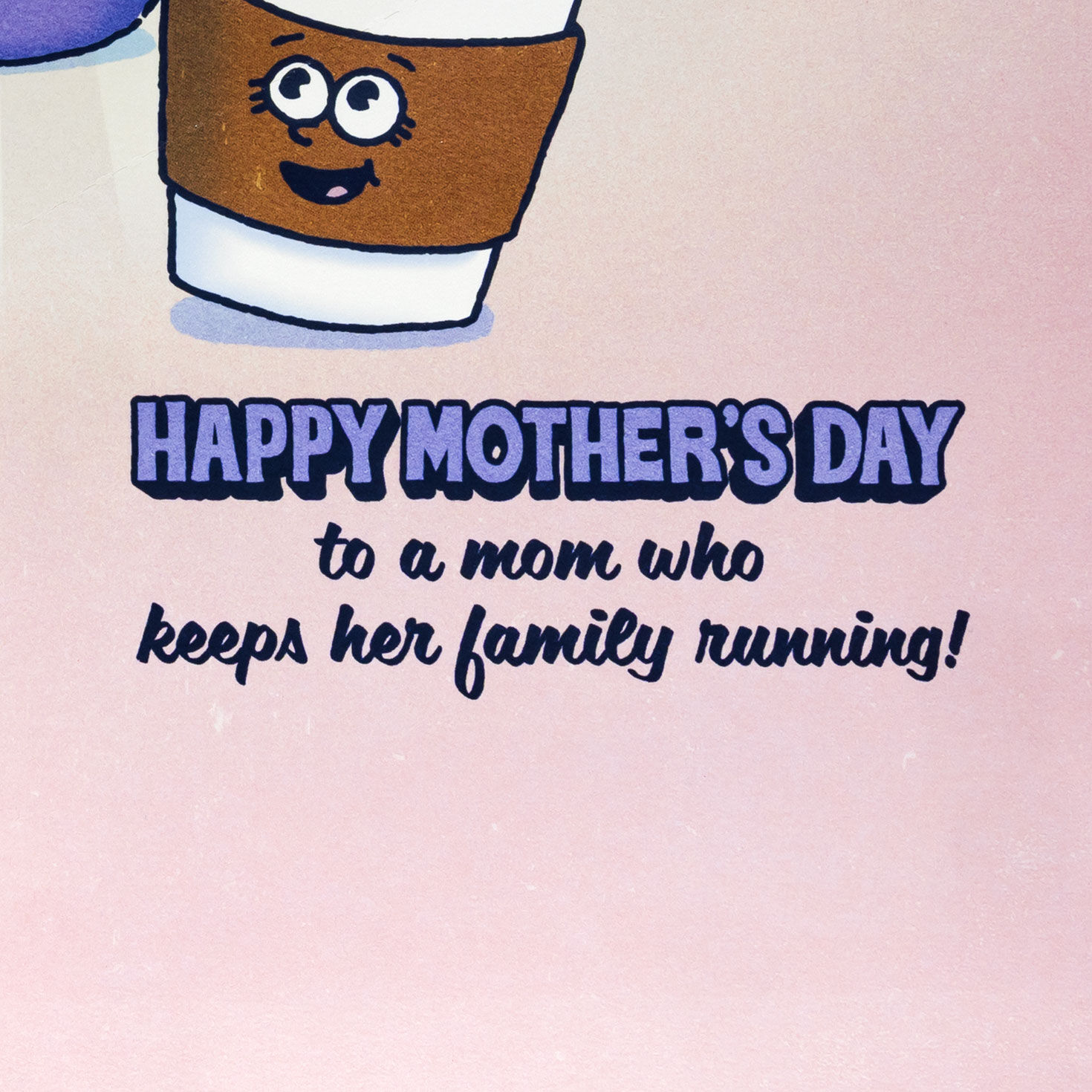 Coffee Mug Characters Mother's Day Card Sentiment image number 3