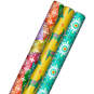 Festive and Fun 3-Pack Multicolored Wrapping Paper, 120 sq. ft., , large image number 1
