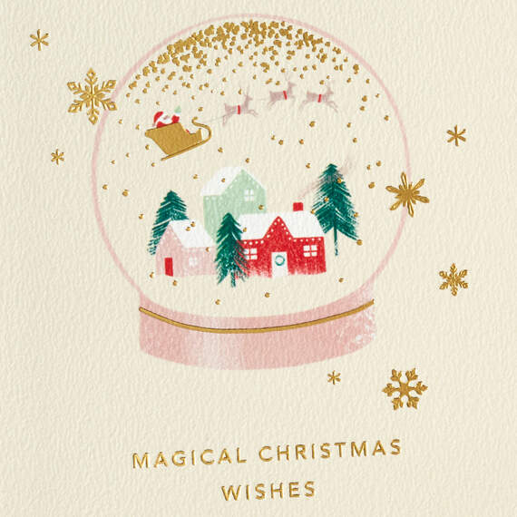 Magical Christmas Wishes Christmas Card, , large image number 4