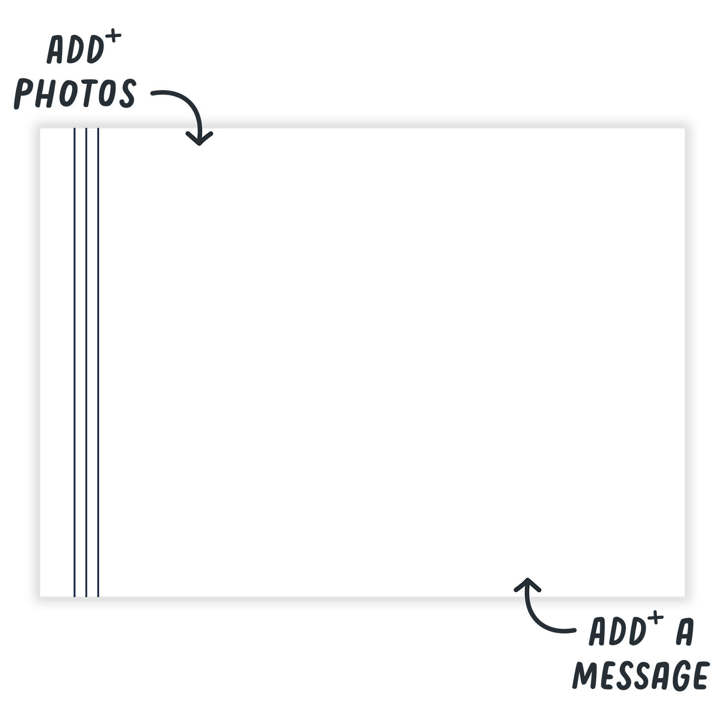 Personalized Photo Collage Border Photo Card  image number 3