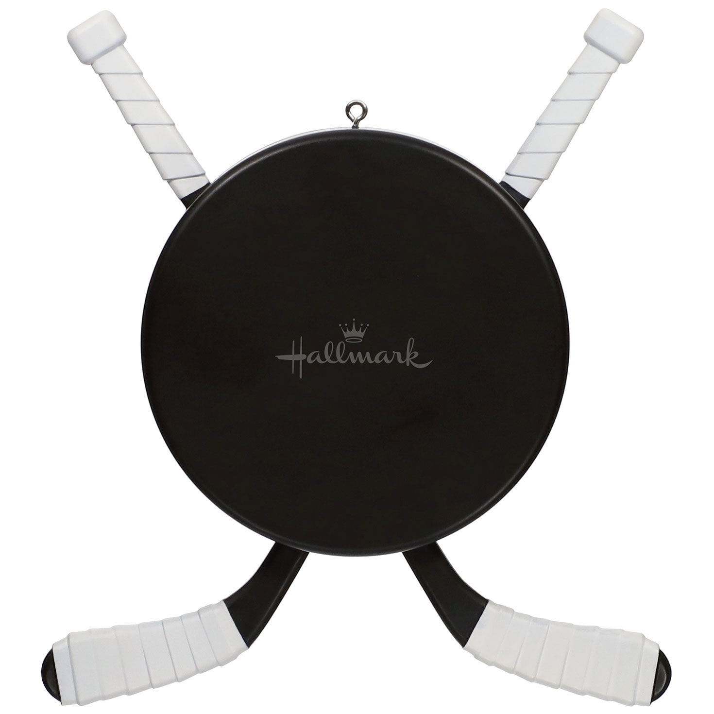 Hockey Star Personalized Photo Ornament, Custom Photo and Text back image number 6