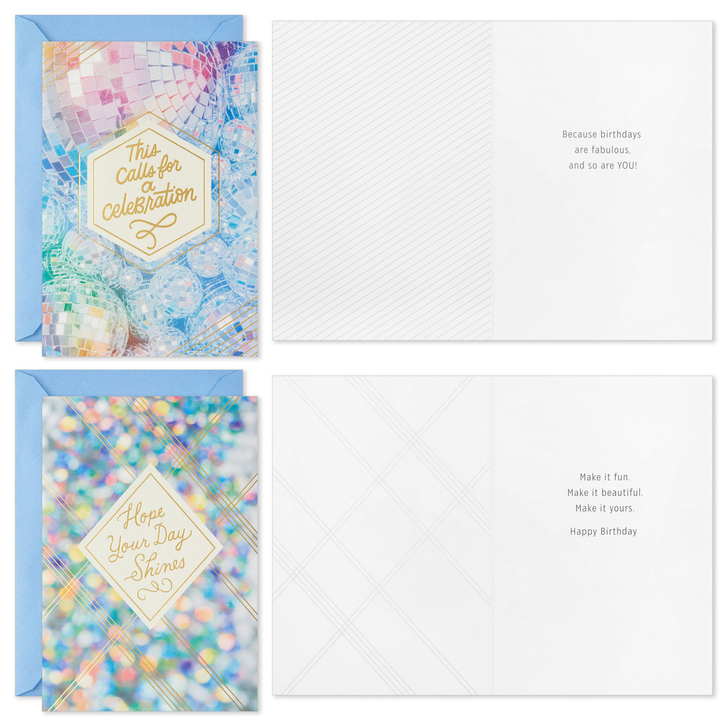 Fabulous Celebration Assorted Birthday Cards, Pack of 16, , large image number 3