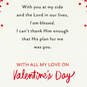Blessed With You By My Side Religious Valentine's Day Card, , large image number 2