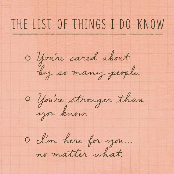 Things I Know Encouragement Card, , large image number 2