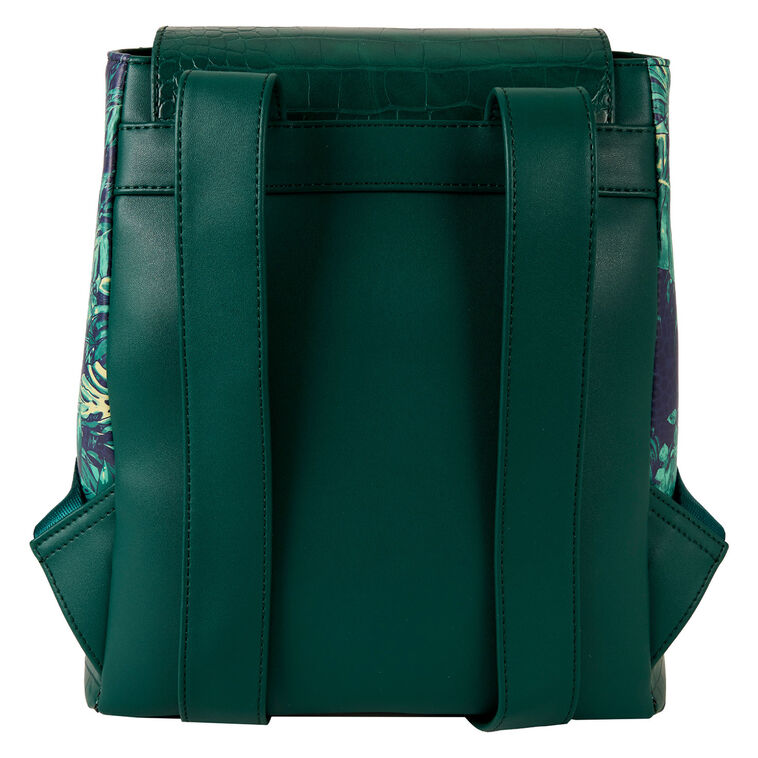 Jurassic World Mini Backpack With Monstera Leaf Flap back image number 3