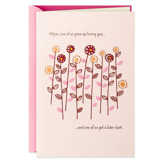 You Deserve a Wonderful Day Birthday Card for Mom From Both of Us, , large image number 1