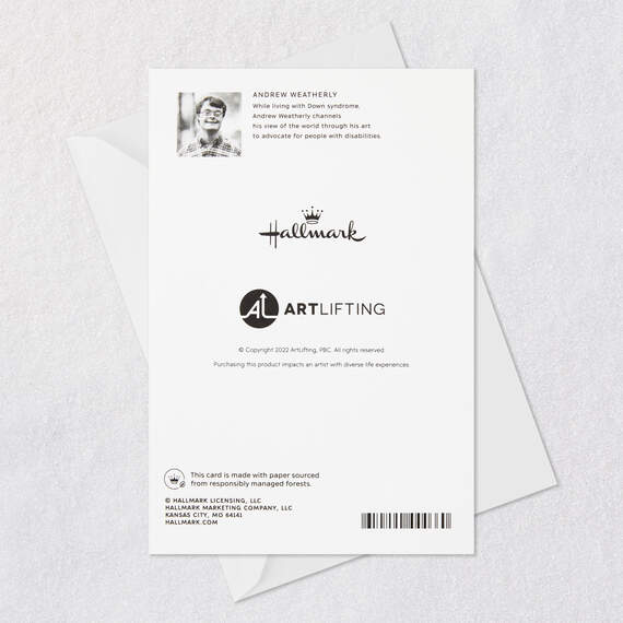 ArtLifting Sending Love and Light Blank Card, , large image number 7