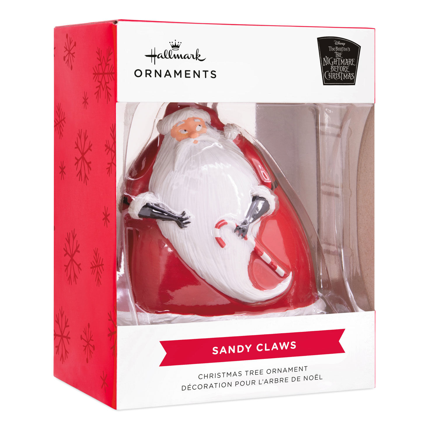Disney Tim Burton's The Nightmare Before Christmas Sandy Claws Hallmark Ornament, , large image number 4